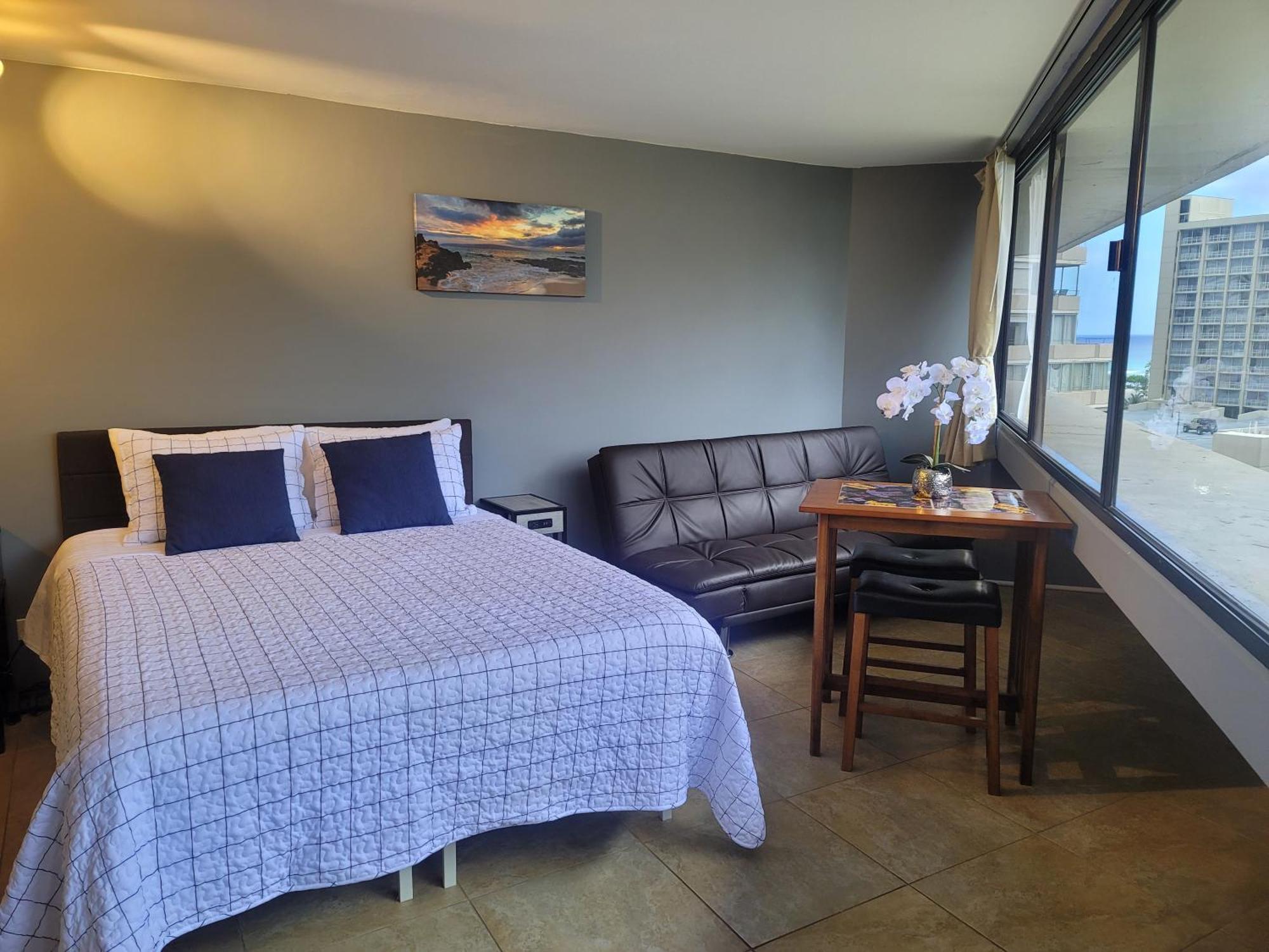 Spacious Studio W/ Parking, Beach/Mall/Park Honolulu Kamer foto